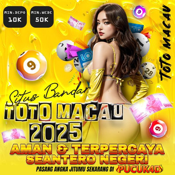 PUCUK4D| Link Resmi Situs Toto Macau Dan Agen Togel Online Terpercaya 2025 image 1