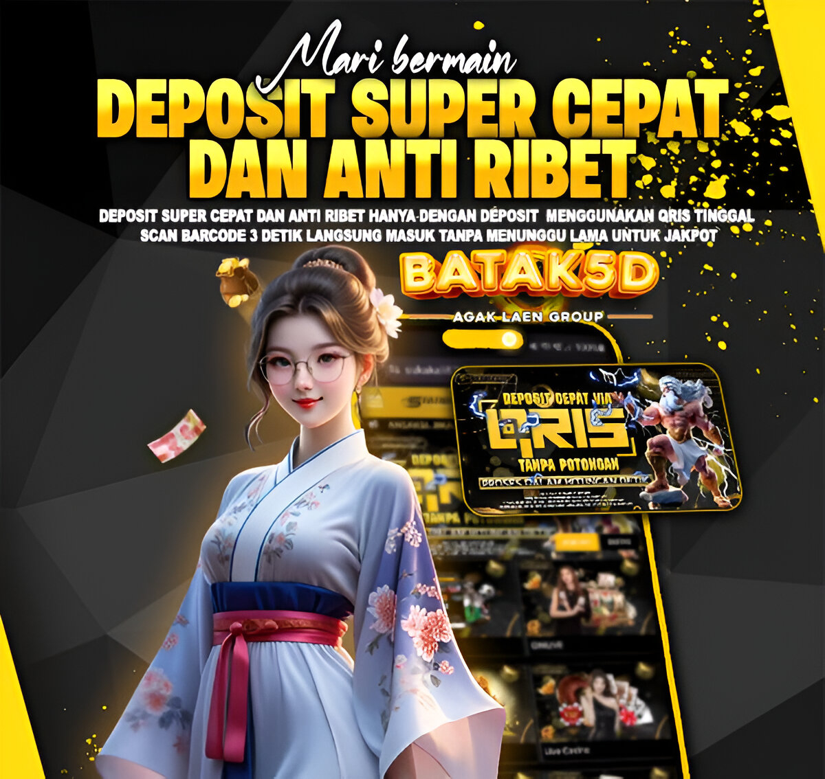 BATAK5D | Aspresiasi Bermain Toto Togel Dan Toto Slot 4D Resmi terpercaya image 1