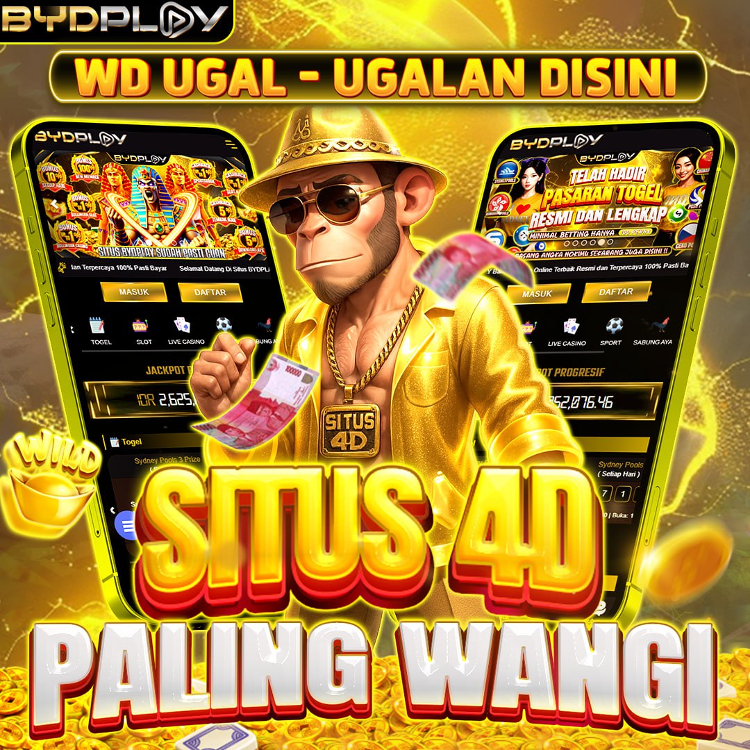 BYDPLAY : Akses Masuk Situs Toto Togel 4D Resmi & Link Toto Slot Gacor Hari Ini
